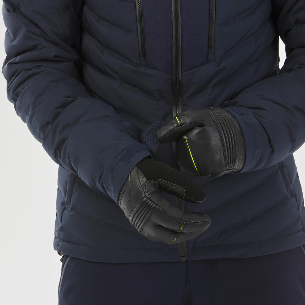 Men's Warm Down Ski Jacket - 900 Warm - Navy Blue