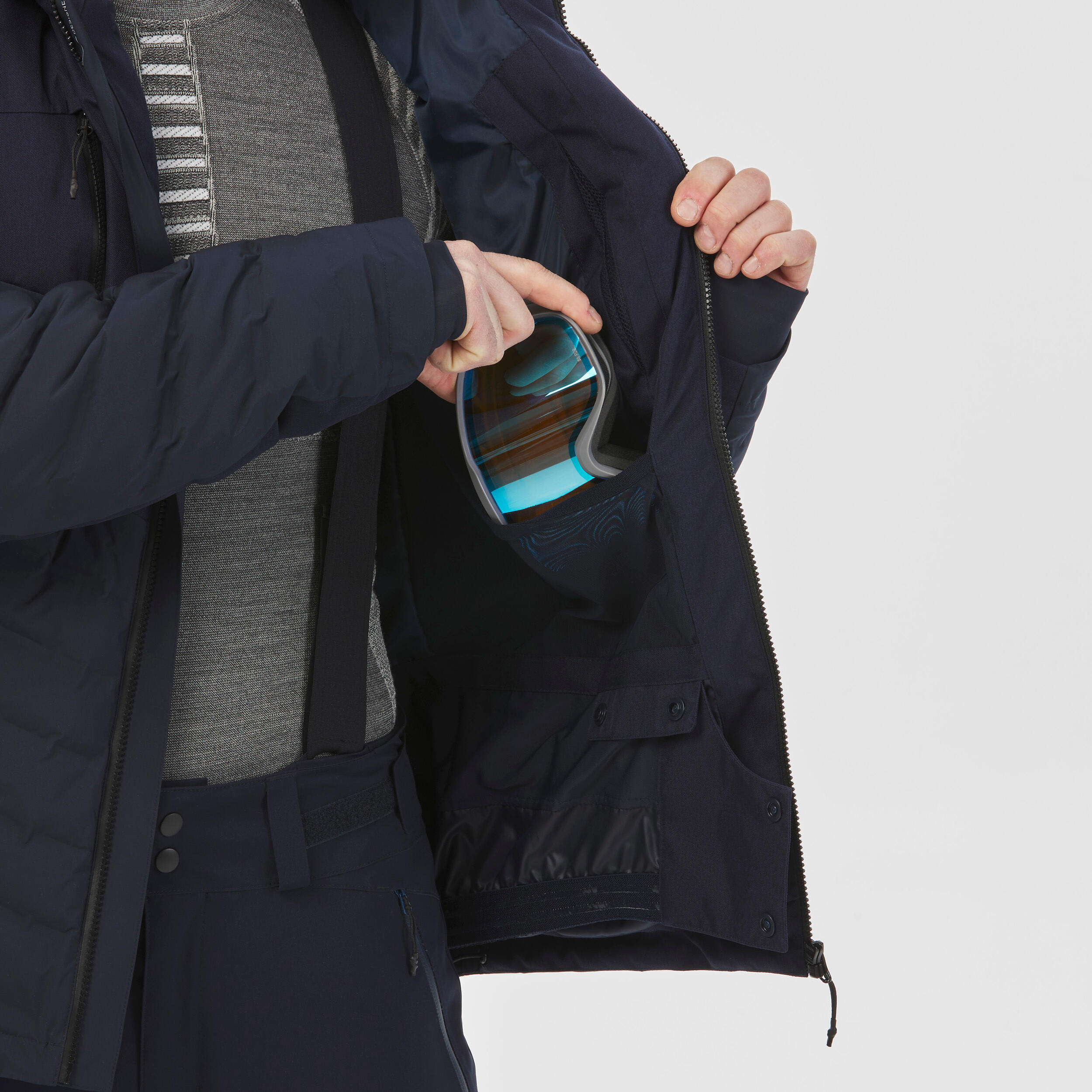 Manteau de duvet de ski homme – 900 noir 11/22