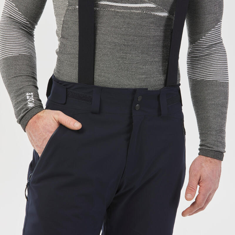 Men's Warm Ski Trousers - 580 - Navy Blue