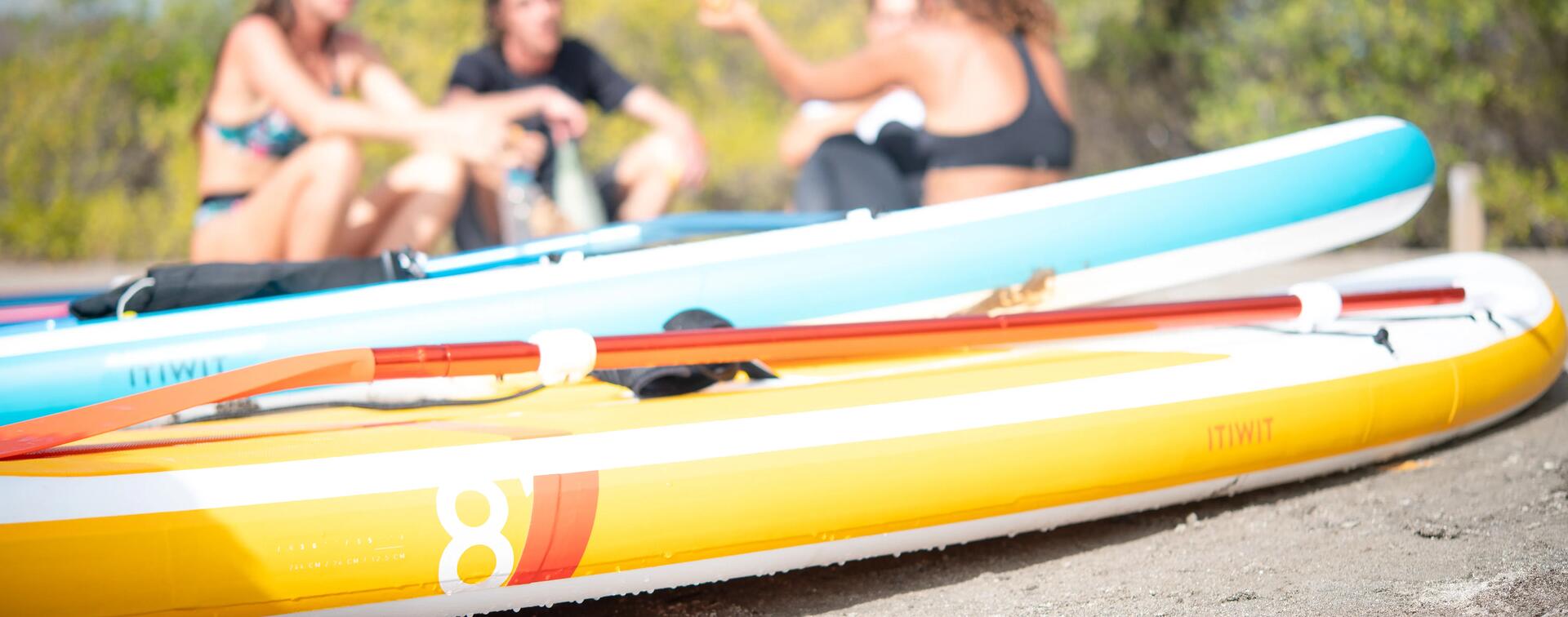 STAND UP PADDLE INFLABLE TRAVESÍA INICIACIÓN 9 PIES AZUL