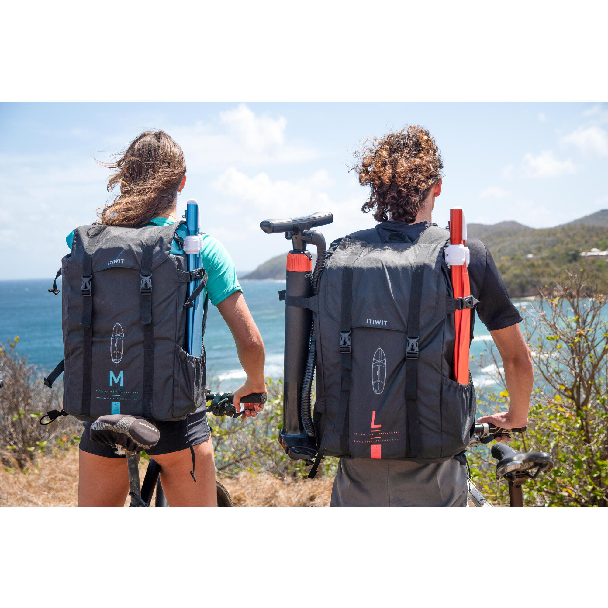 Compact Five-Piece SUP Paddle, 100 160–220 cm - DECATHLON