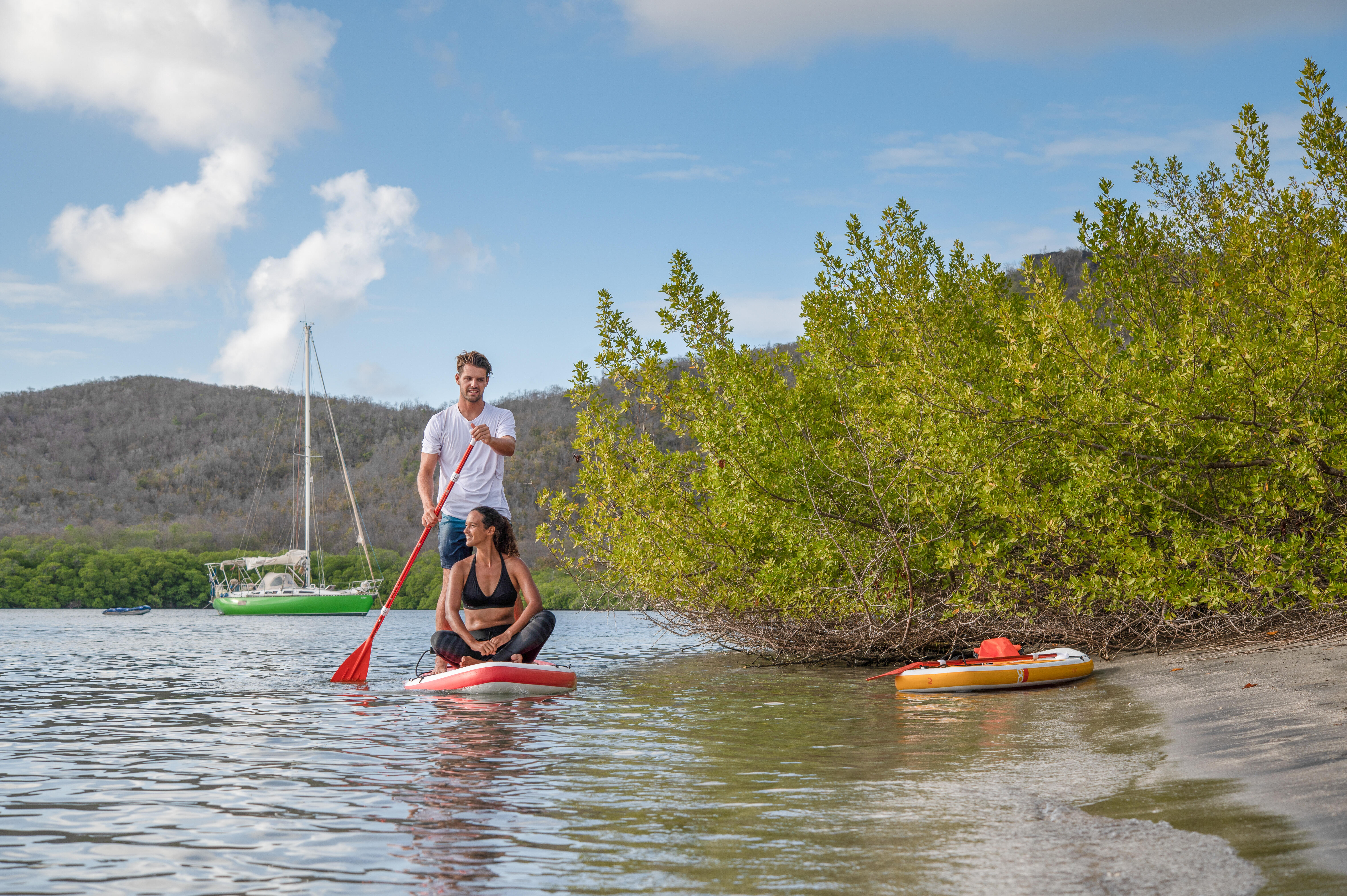 Compact Five-Piece SUP Paddle, 100 160–220 cm - DECATHLON