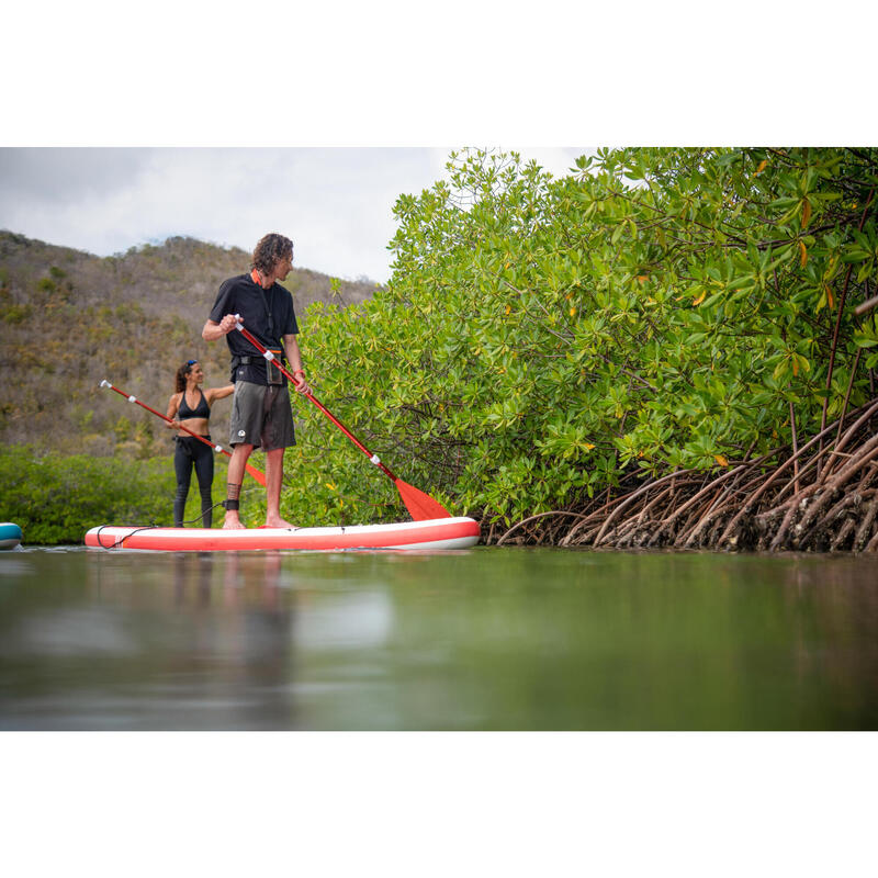 SUP-Paddel 100 ultra-kompakt 5-teilig 160‒220 cm.