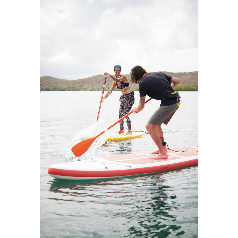 Remo Stand Up Paddle 100 Naranja Ultracompacto Desmontable Ajustable 160-220 cm