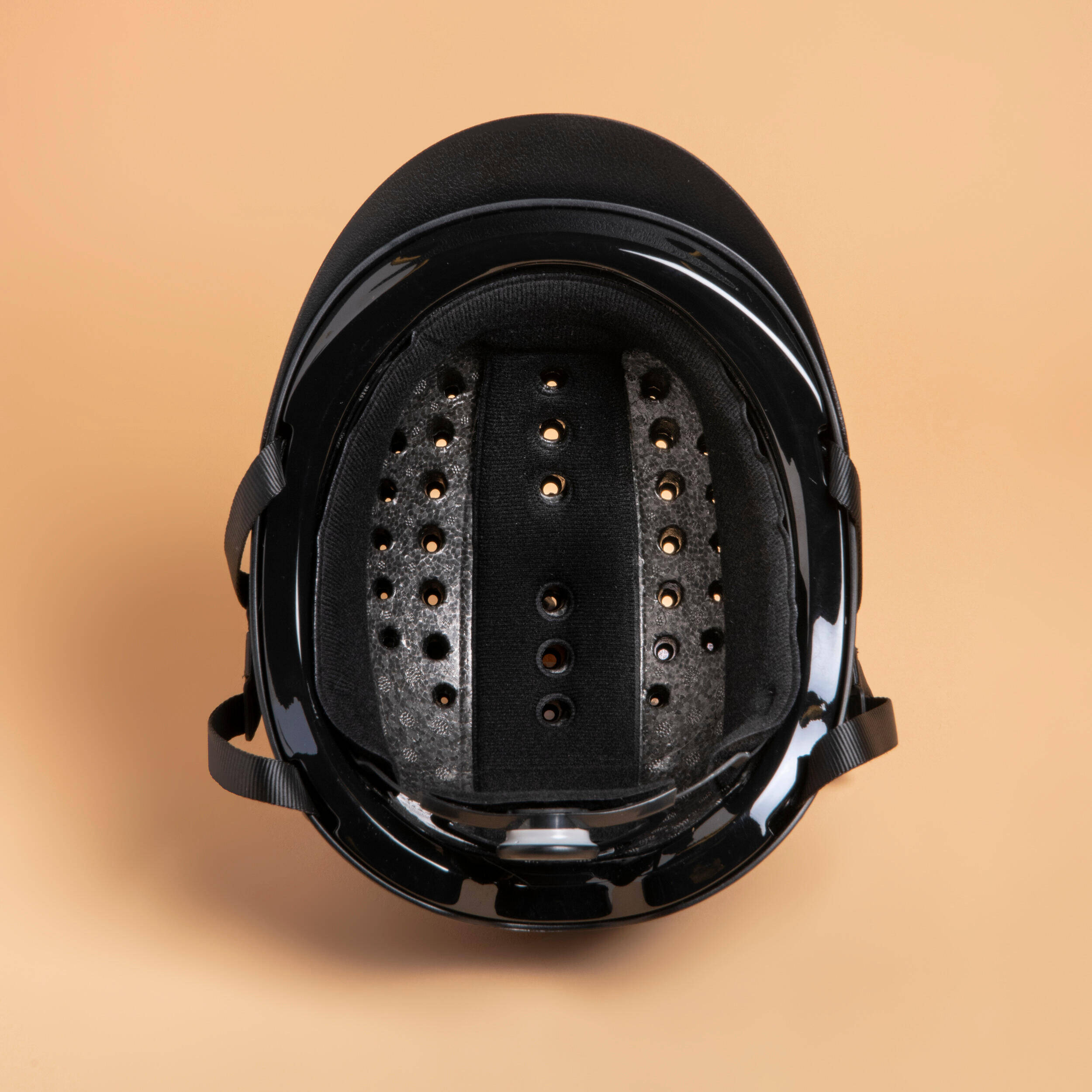 Adult and Kids' Horse Riding Helmet 100 - Black -  2