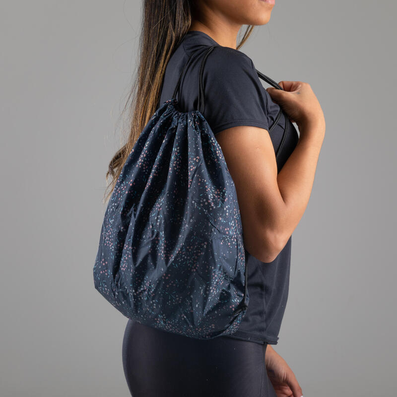 Összehajtható cipőtáska, fekete