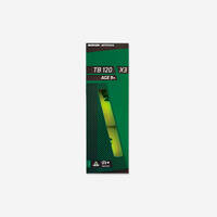 Tennis Ball ITF TB120 x3 Green