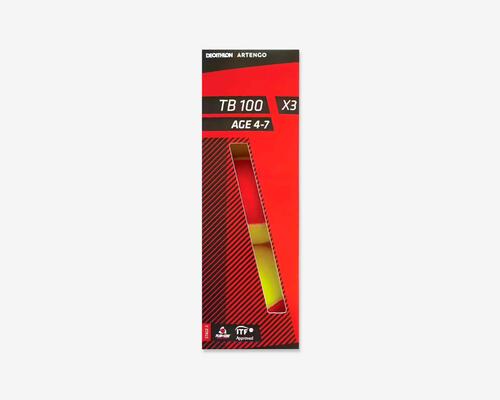 3 入組網球 TB100 - 紅色
