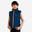 Bodywarmer voor ruitersport kinderen 500 blauw