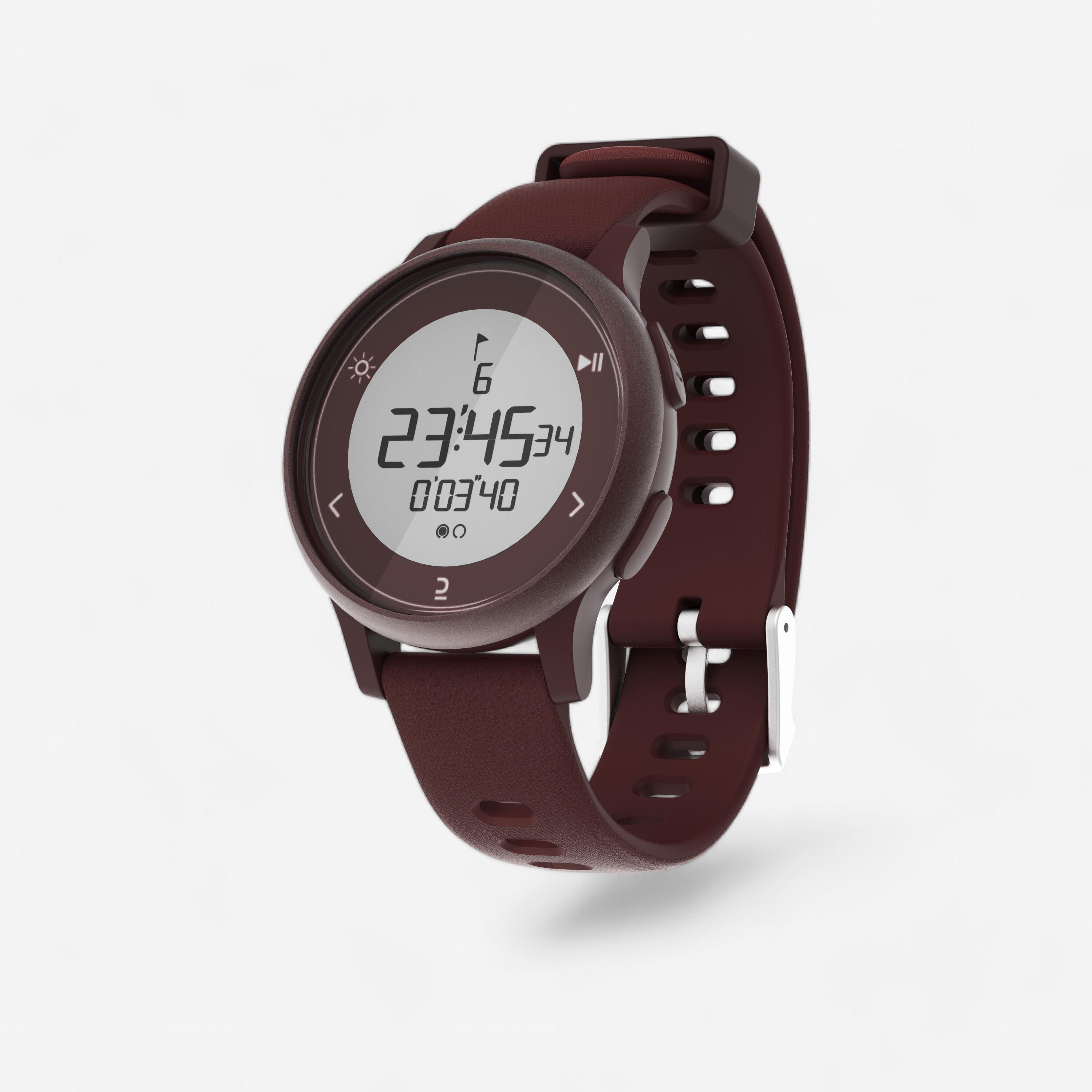 Montre chronom tre de course pied W500S BORDEAUX Decathlon