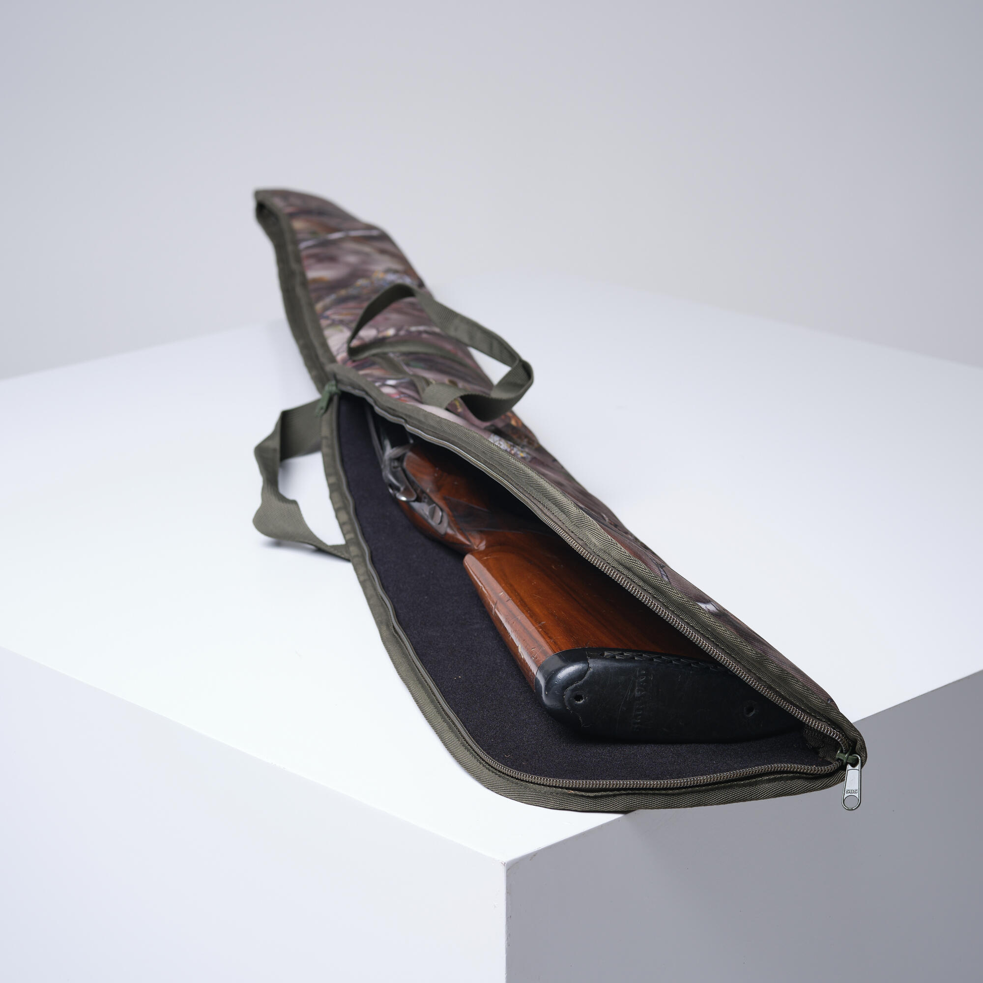 SG100 145 cm Kamo hunting shotgun scabbard - brown 4/9