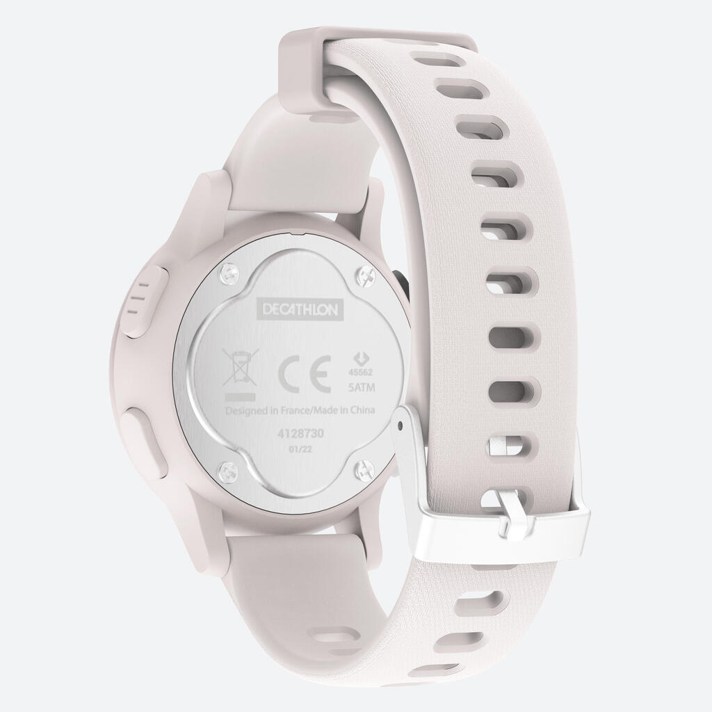Bežecké hodinky so stopkami W500S biele