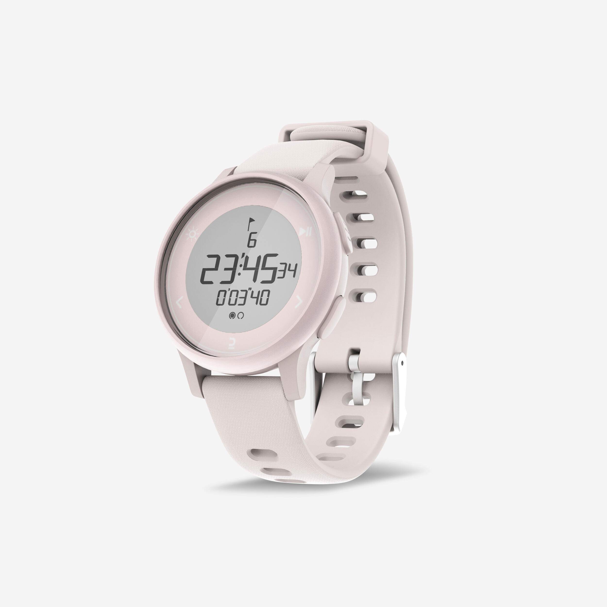 Montre chronom tre de course pied W500S ROSE Decathlon Cote d