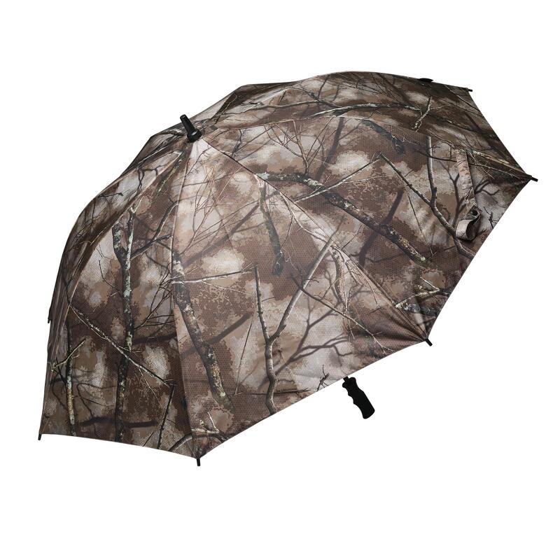 Jagd-Regenschirm strapazierfähig Camouflage Treemetic Durchmesser 121 cm 