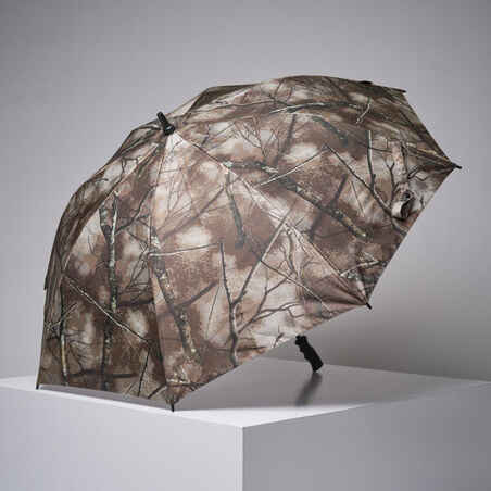 HUNTING HIGH-RESISTANCE UMBRELLA TREEMETIC CAMOUFLAGE DIAMETER 121 cm