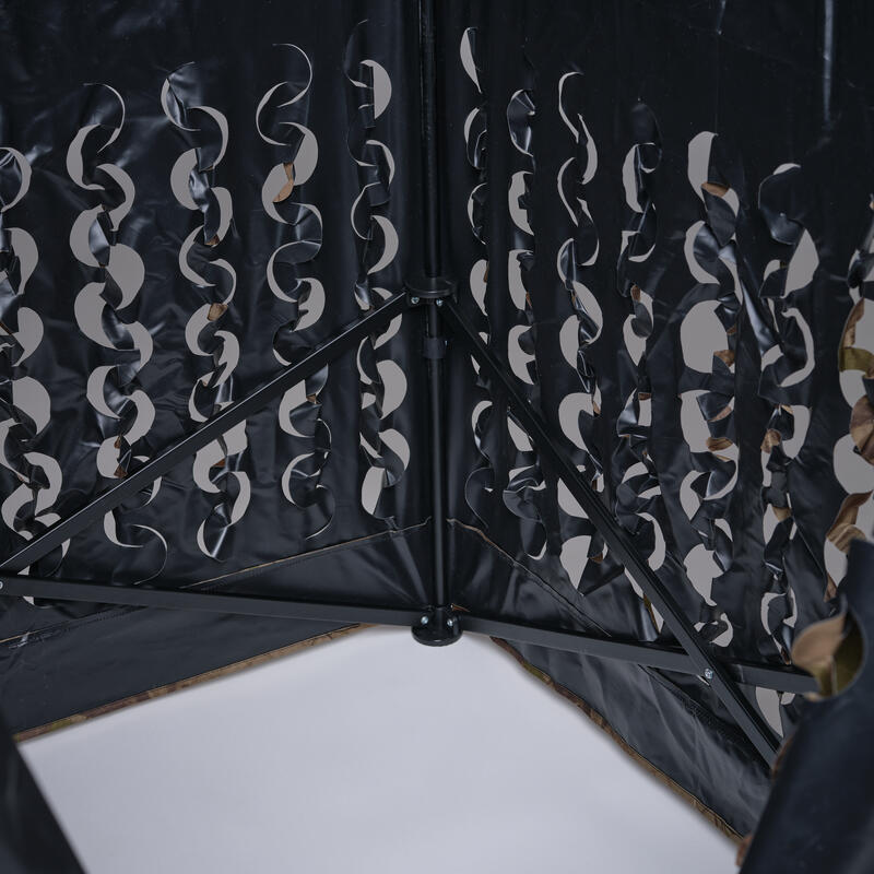 Puesto De Caza Fuzyon Cuadrado Camuflaje Hojas 3D Ajustable