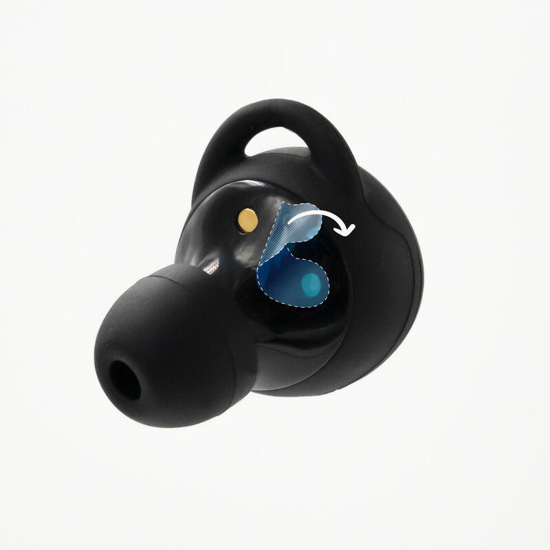 Bezdrátová běžecká TWS100 sluchátka černá 