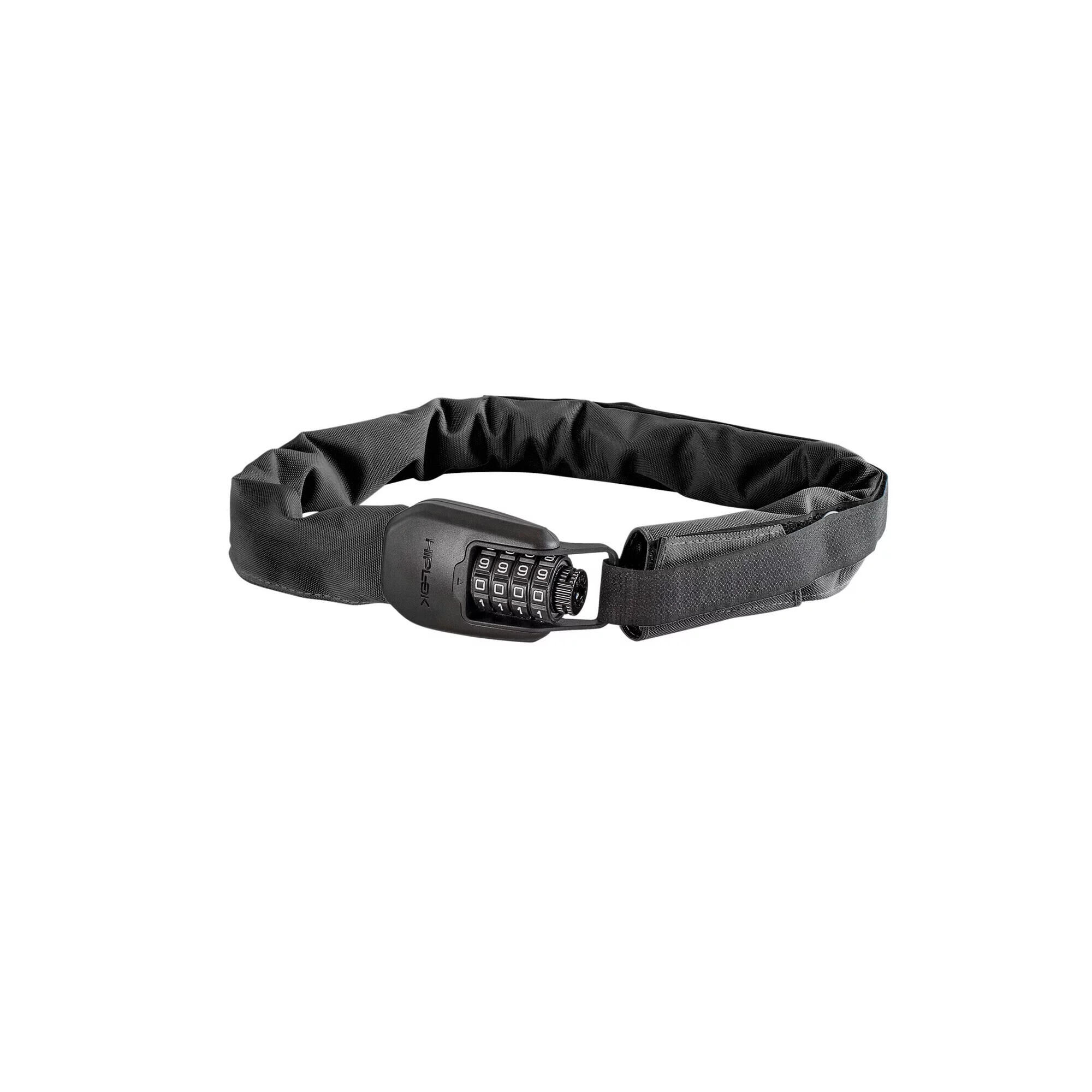 HIPLOK Hiplok Spin Wearable Chain Bike lock - Black