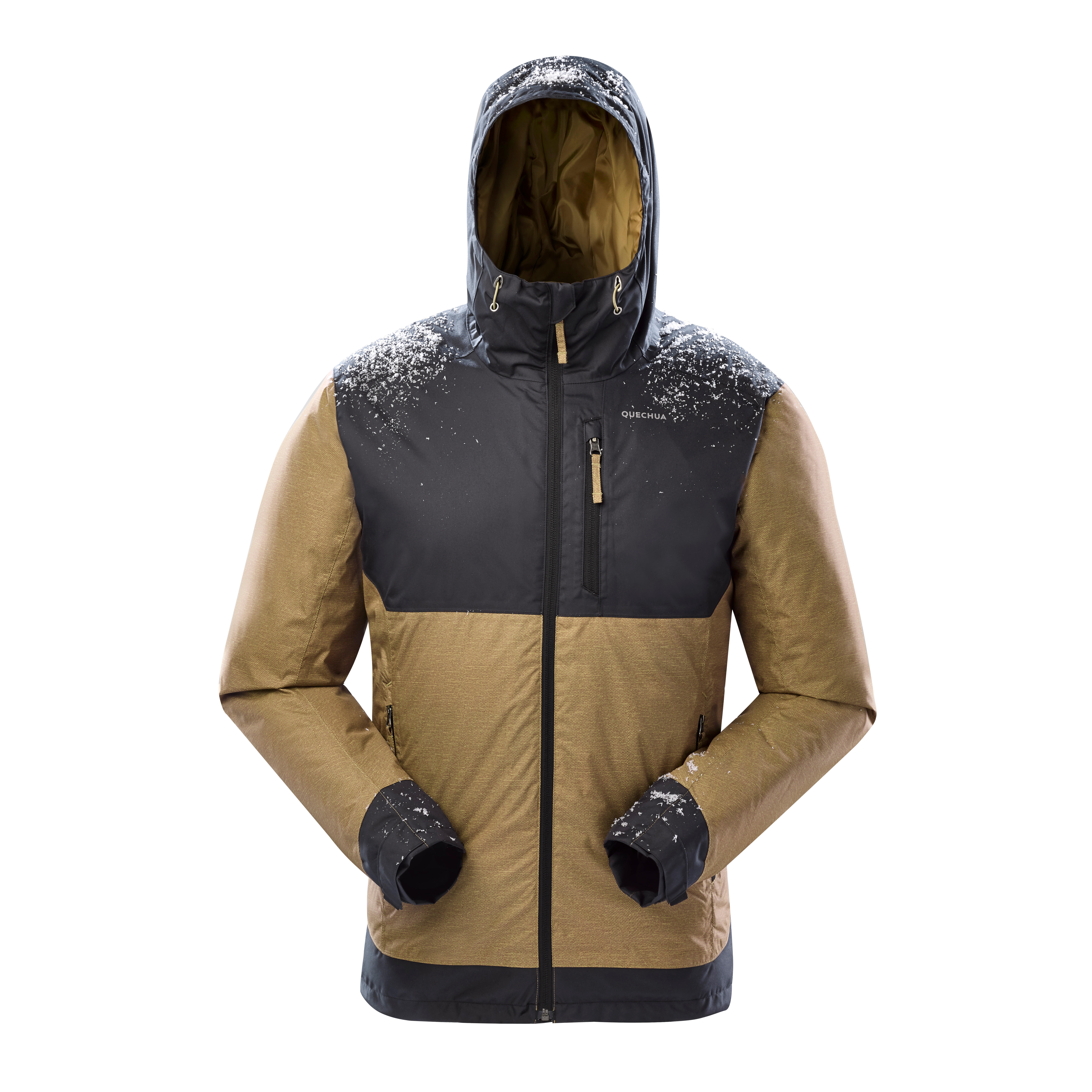 Men s hiking waterproof winter jacket SH500 10 C Decathlon