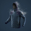Толстовка флисовая теплая для походов мужская SH500 X-WARM.