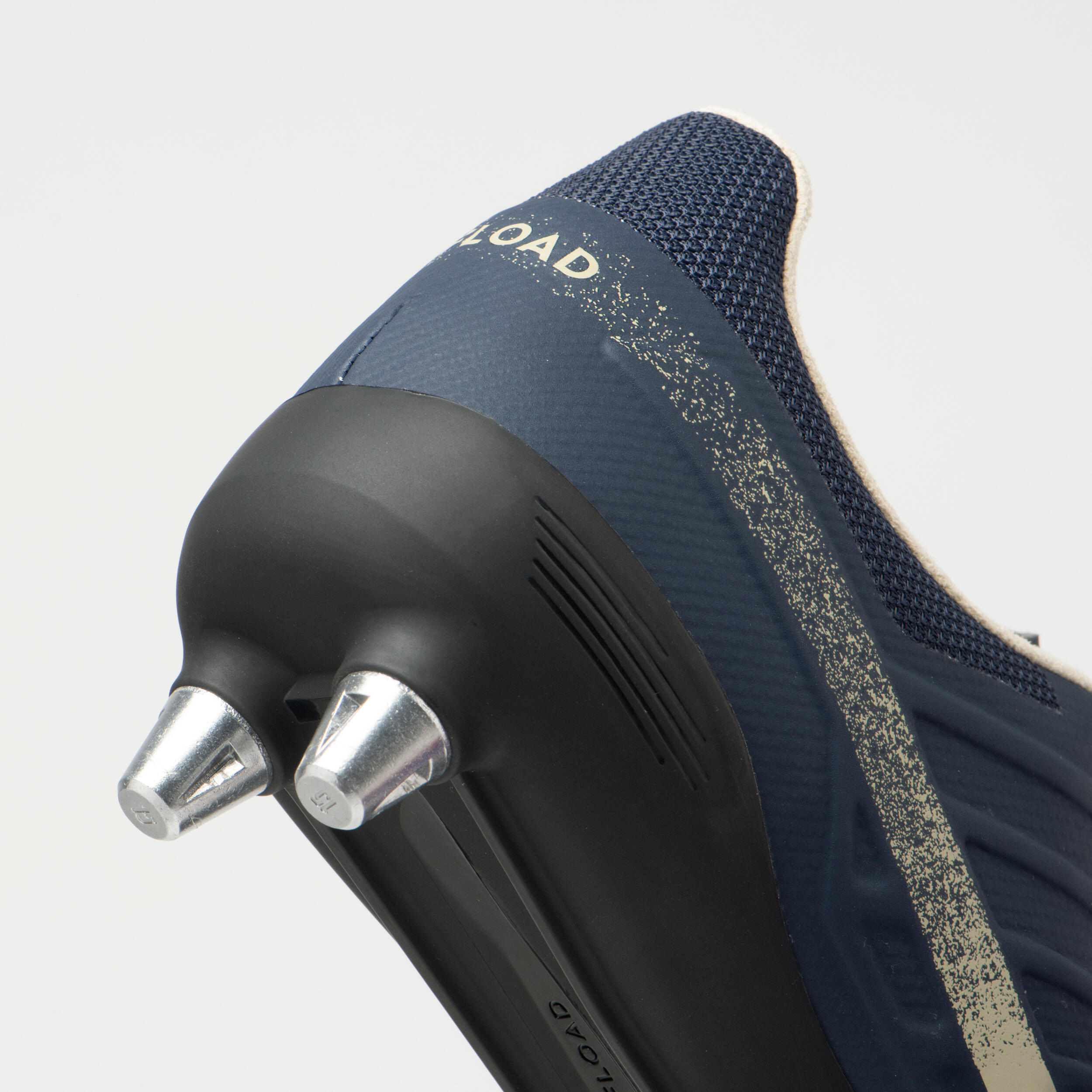 Men Rugby Boots for Soft Pitch R500 SG8 - Navy Blue