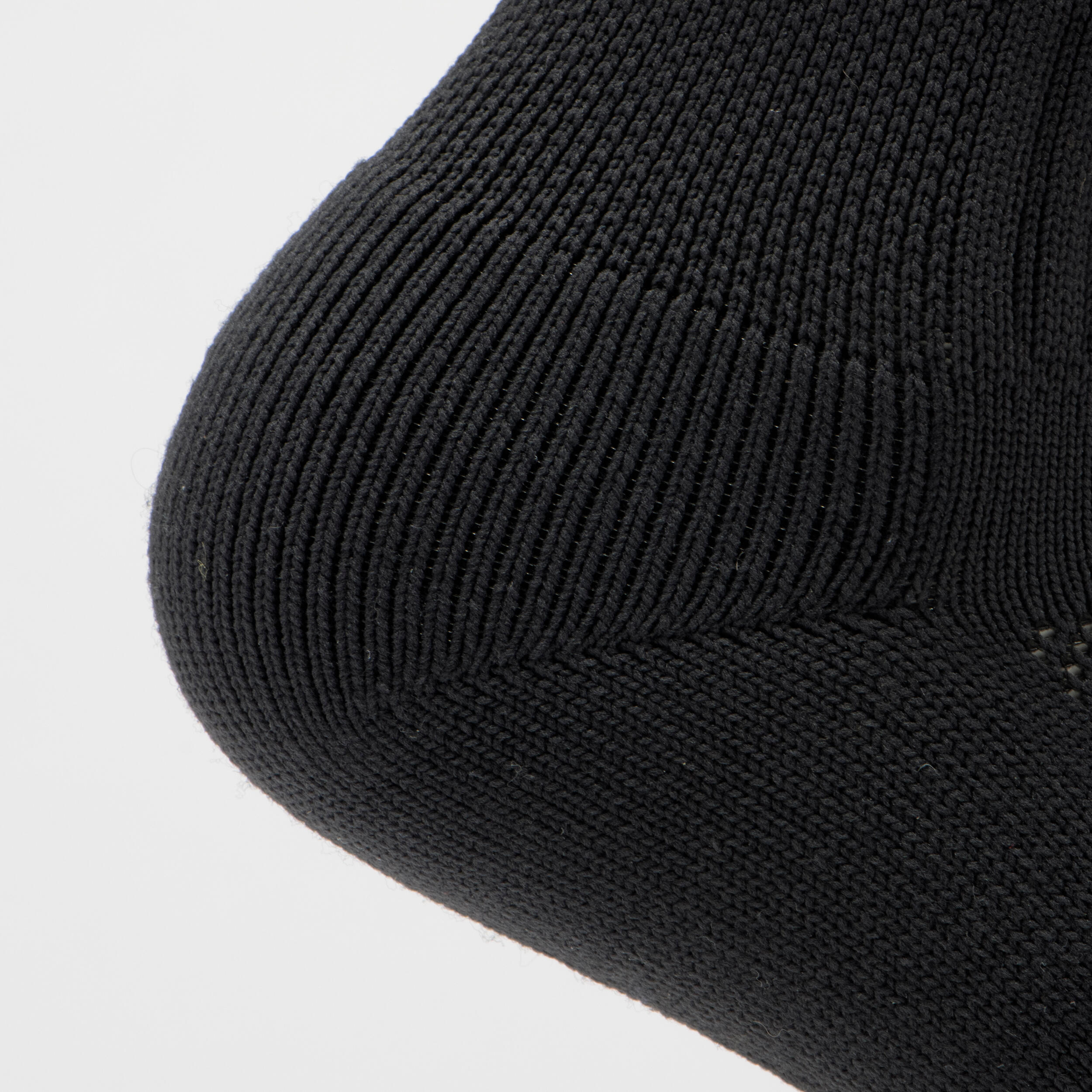 Adult High Rugby Socks R500 - Red/Black 3/6