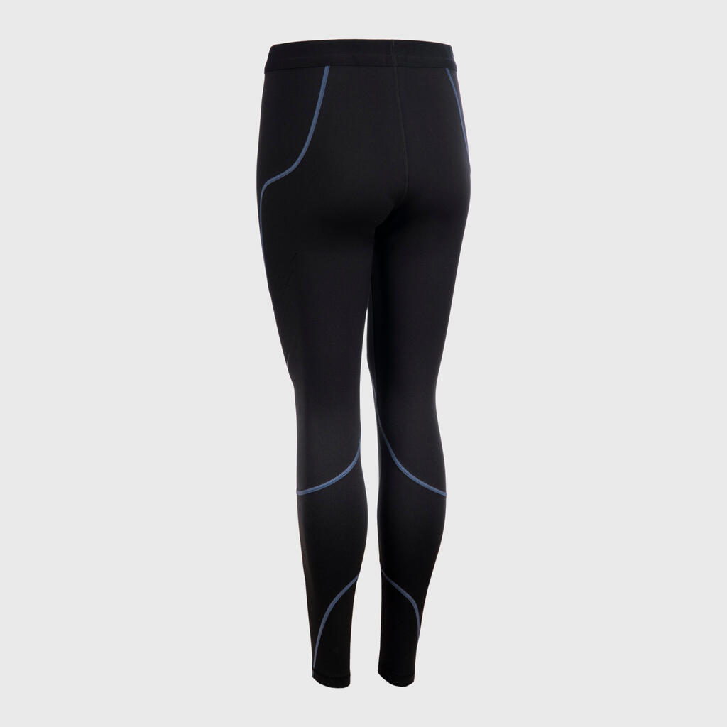 Women's Rugby Leggings R500 - Black