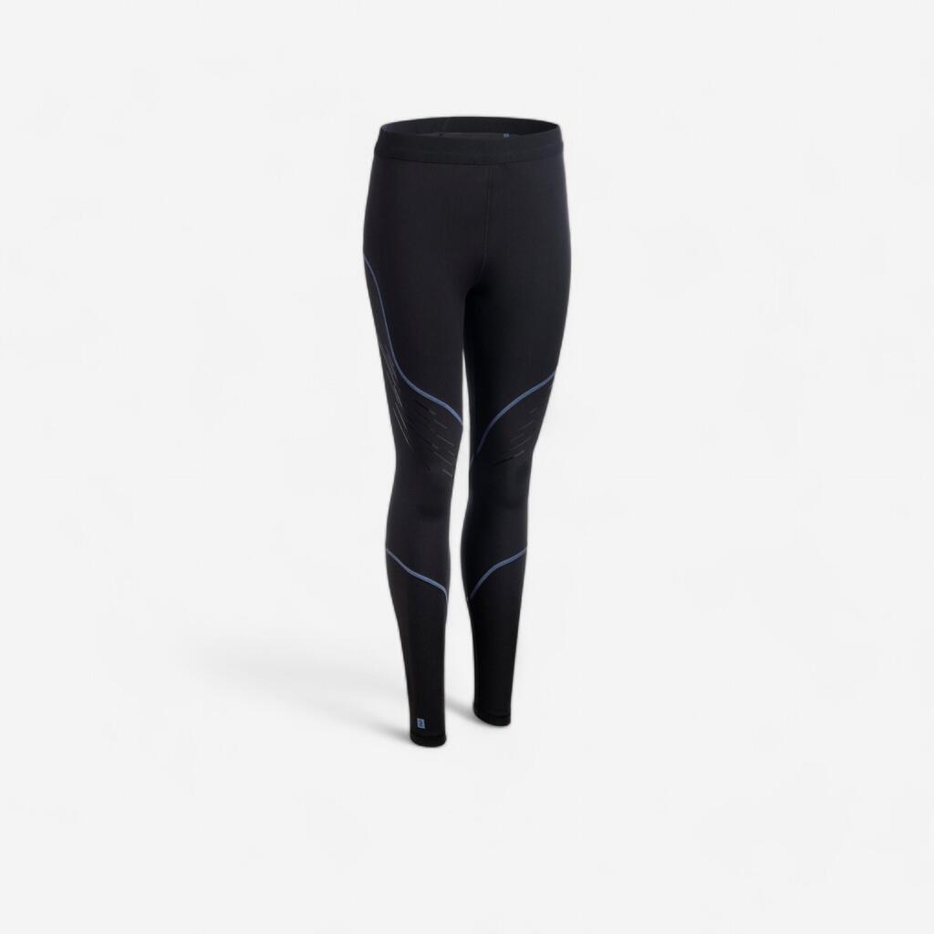 Women's Rugby Leggings R500 - Black