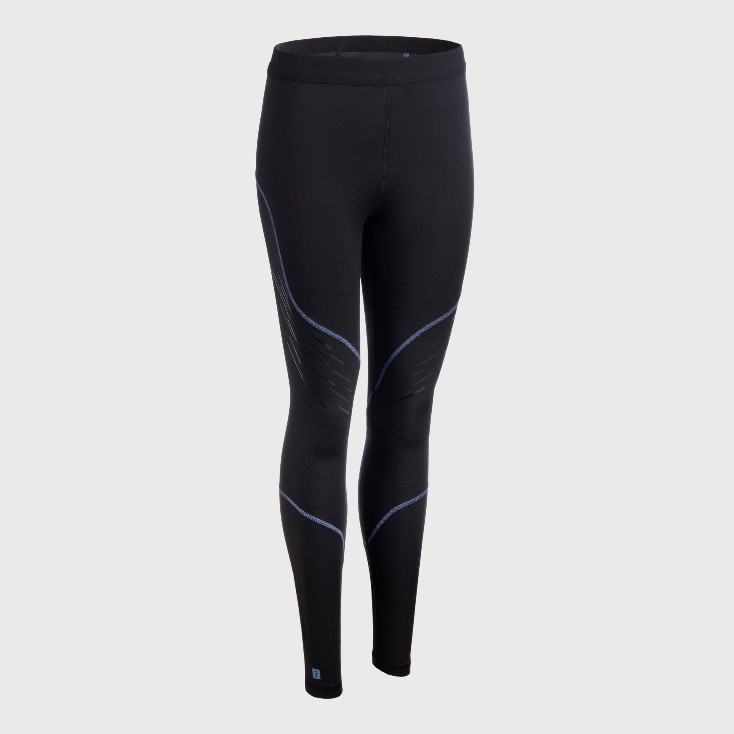 Women's Rugby Leggings R500 - Black 1/7