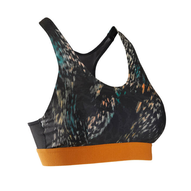 Core Strappy Sports Bra (Black) by OneMoreRep - Nutrition Warehouse