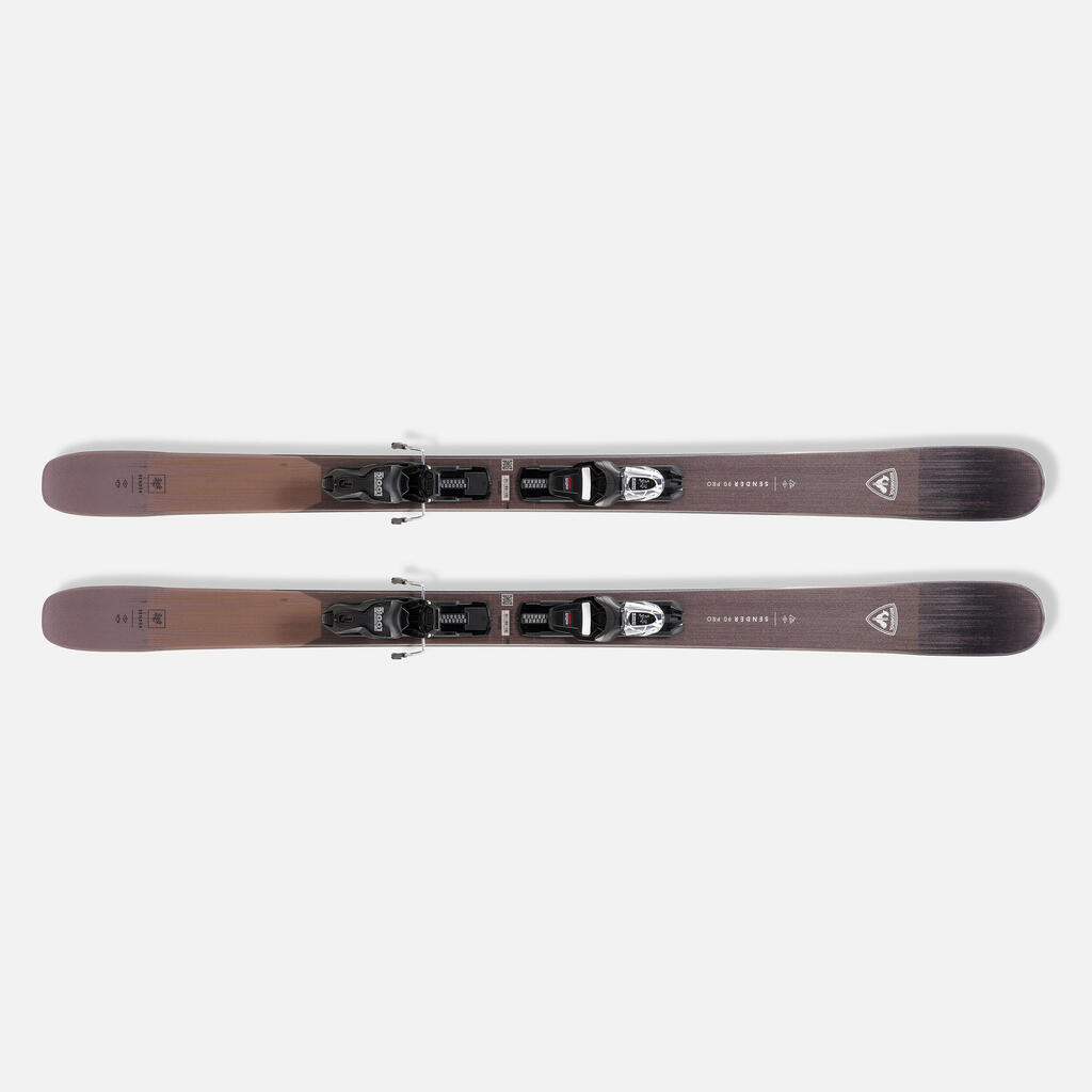 VERSATILE DOWNHILL SKIS - ROSSIGNOL SENDER 90 PRO + XPRESS 10 GW