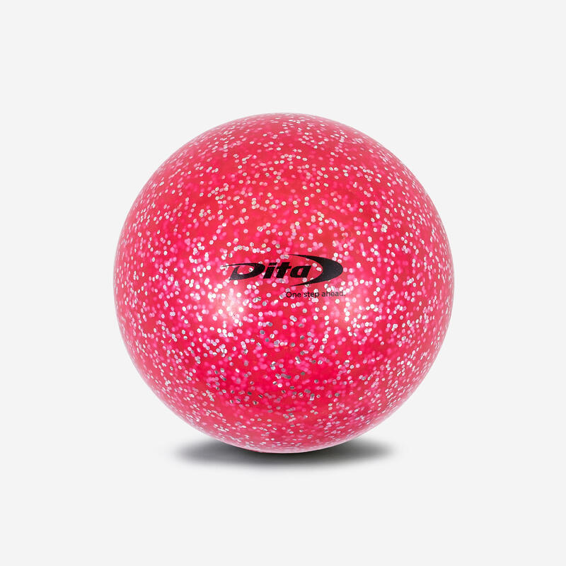 Roze glatka loptica za hokej na travi