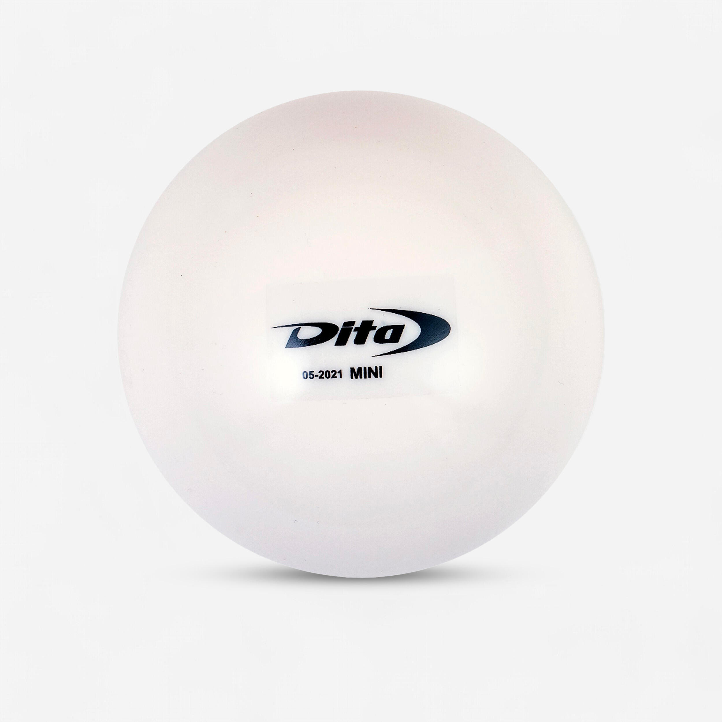 DITA Lichte bal voor veldhockey Mini glad wit