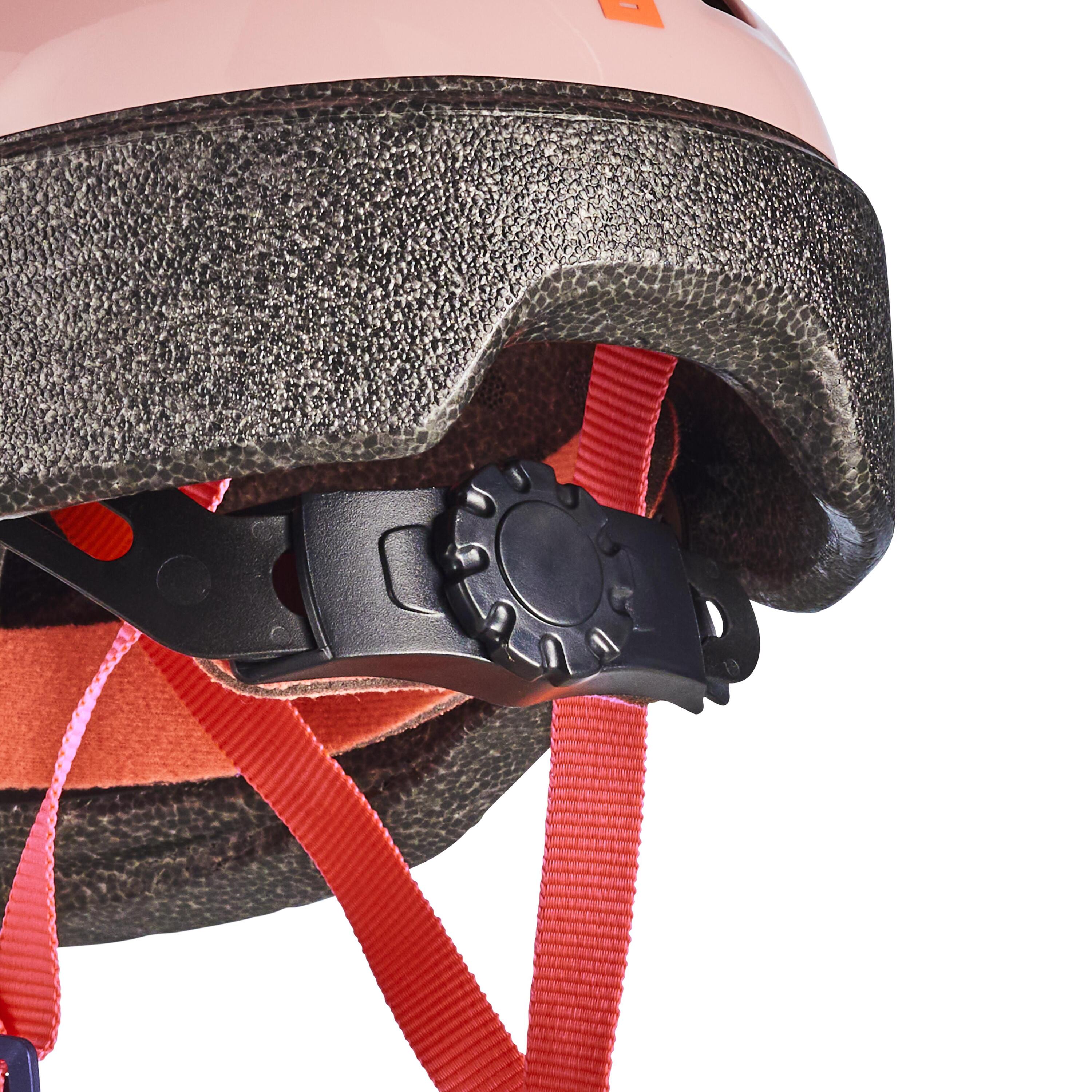 Casco Ciclismo 500 Niños Rosa 4/7