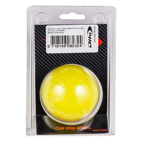 Dimpled Field Hockey Ball - Yellow