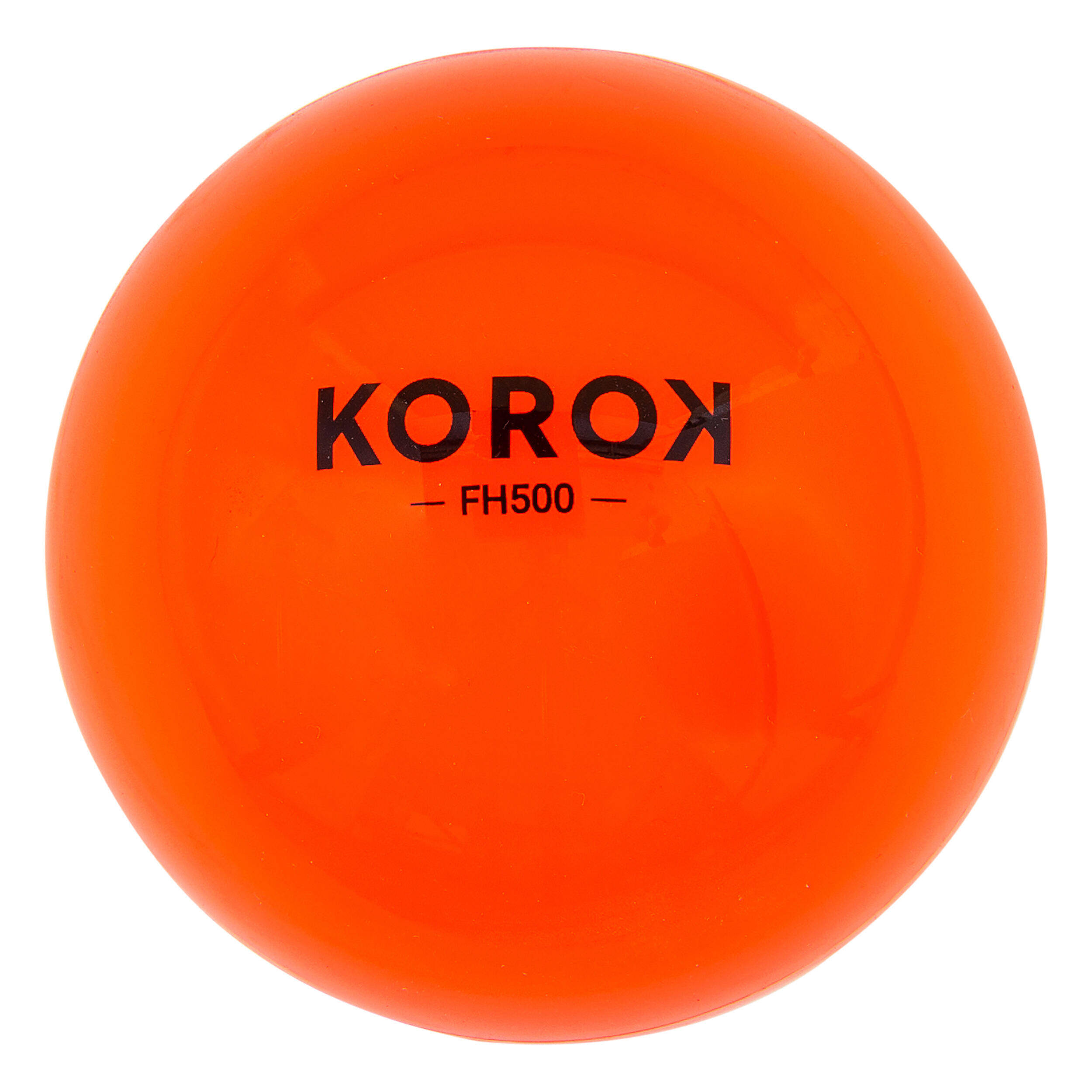 Indoor Hockey Ball FH500 - Orange -  1
