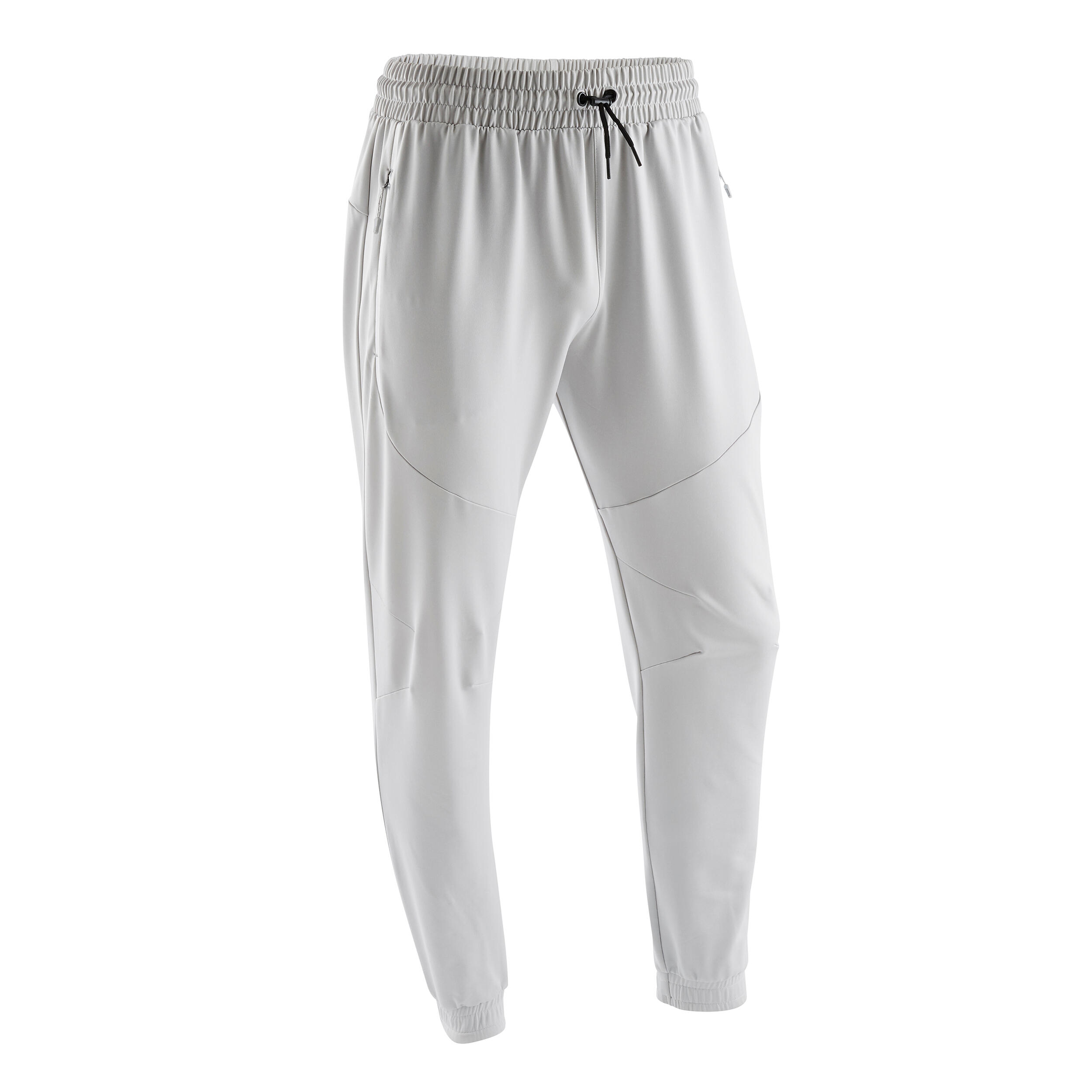 Men's Breathable Slim-Fit Outdoor Fitness Bottoms - Grey 4/4