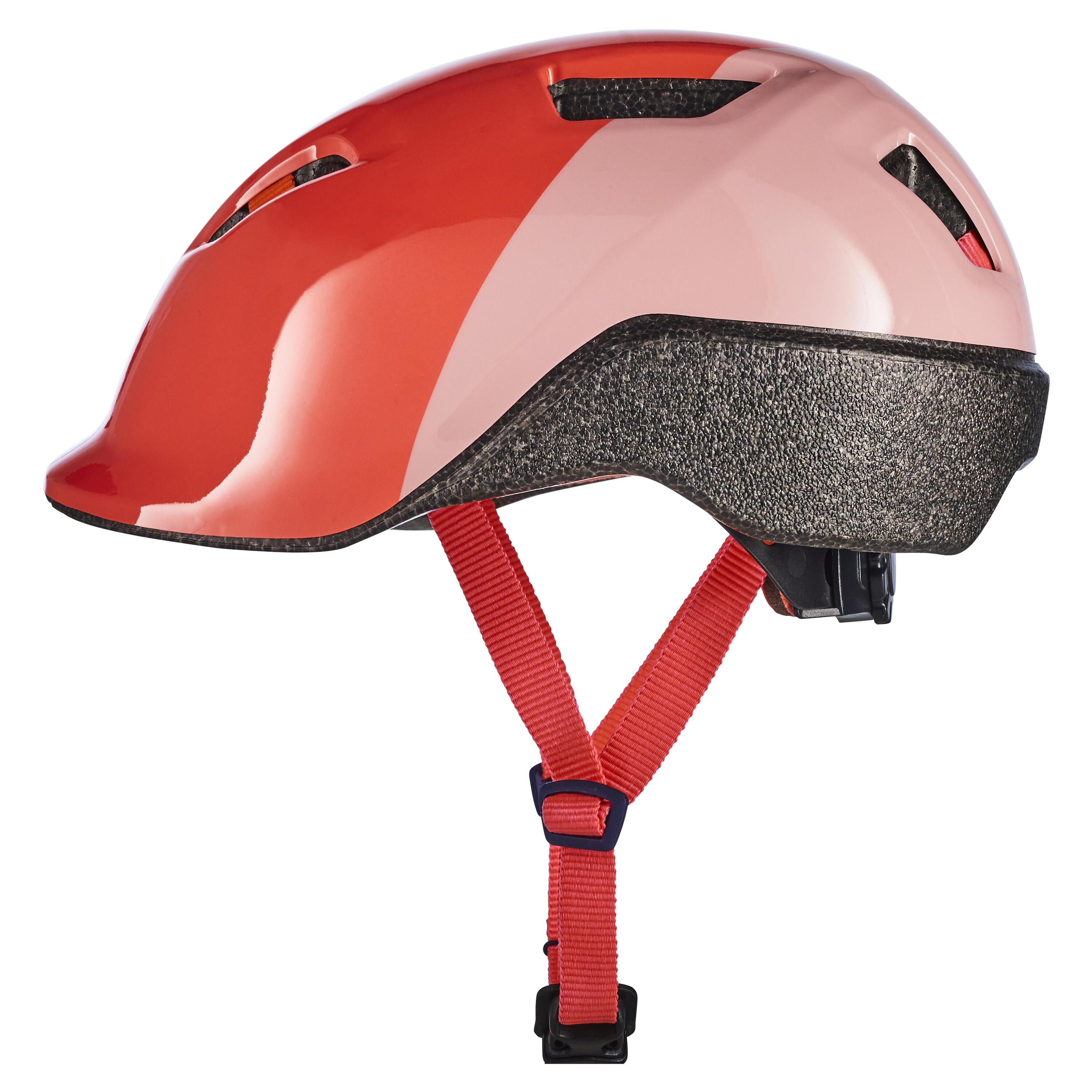 Casco Ciclismo 500 Niños Rosa 2/7