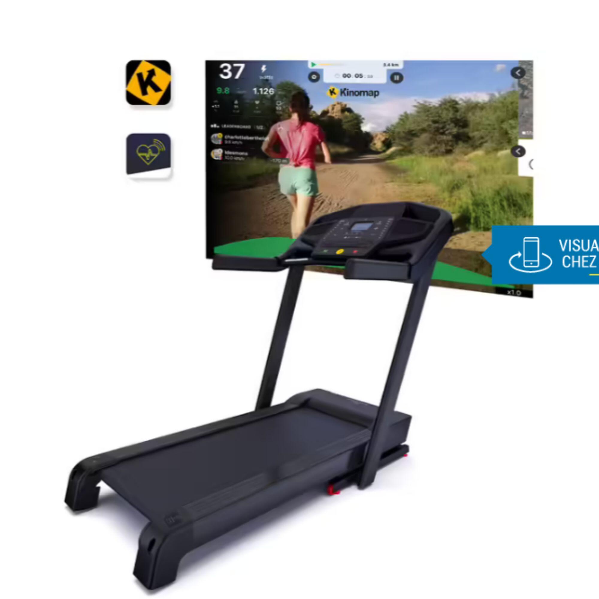 Tapis roulant 18 km/h (11,2 mi/h) - T 900 110V - DOMYOS