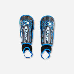 Kids' Low Intensity Field Hockey Shin Guards Champ - Blue/Black