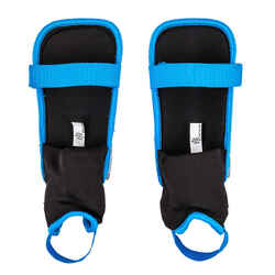 Kids' Low Intensity Field Hockey Shin Guards Champ - Blue/Black