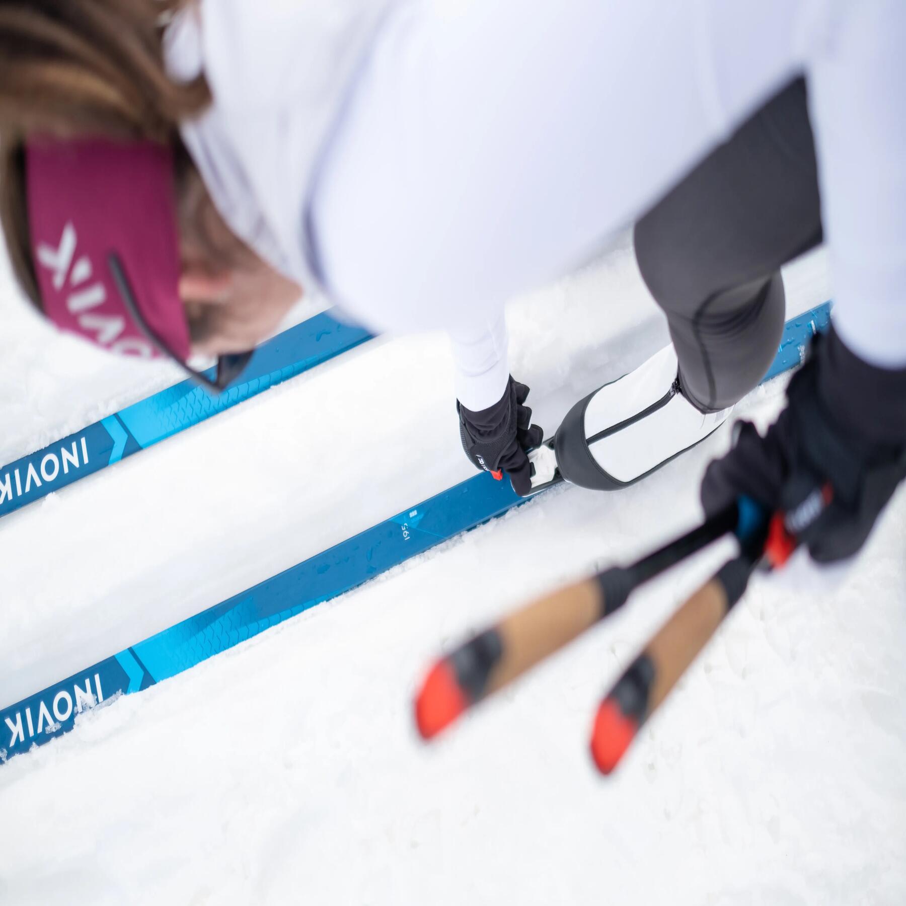 skis de fond decathlon inovik fixation