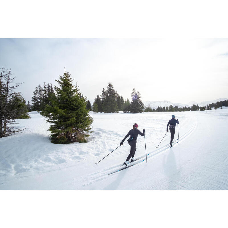 Sci fondo tecnica classica con scaglie XC S SKI 150 + attacchi