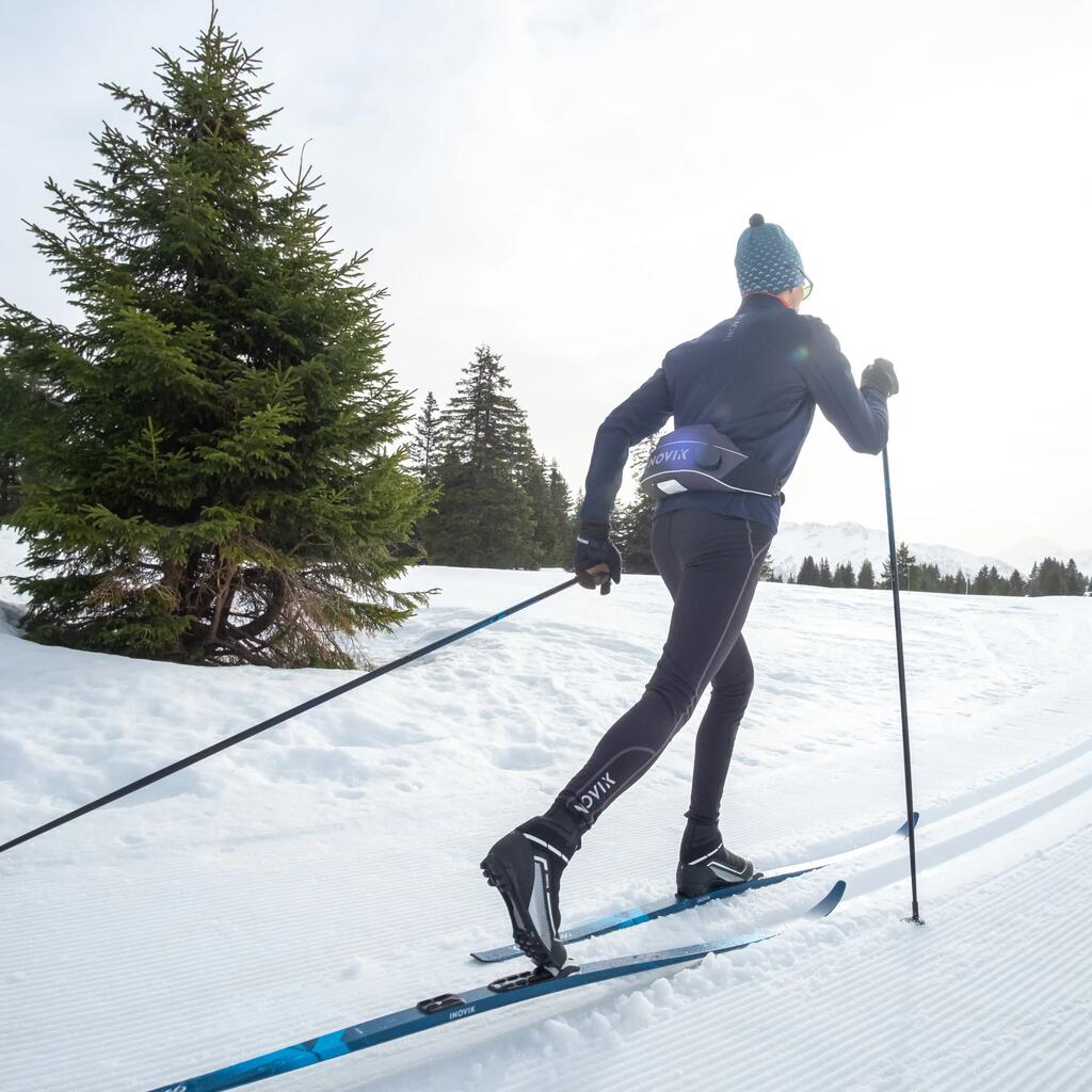 Men's Cross-Country Ski Warm Tights XC S 100 - Black