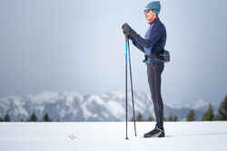 Men's Cross-Country Ski Warm Tights XC S 100 - Black