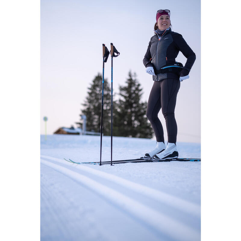 Veste de ski de fond noire - XC S veste 550 - FEMME