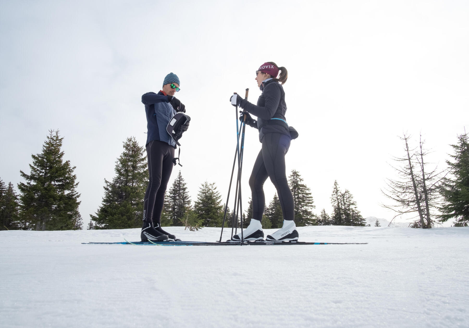 cross-country skiing the Vosges