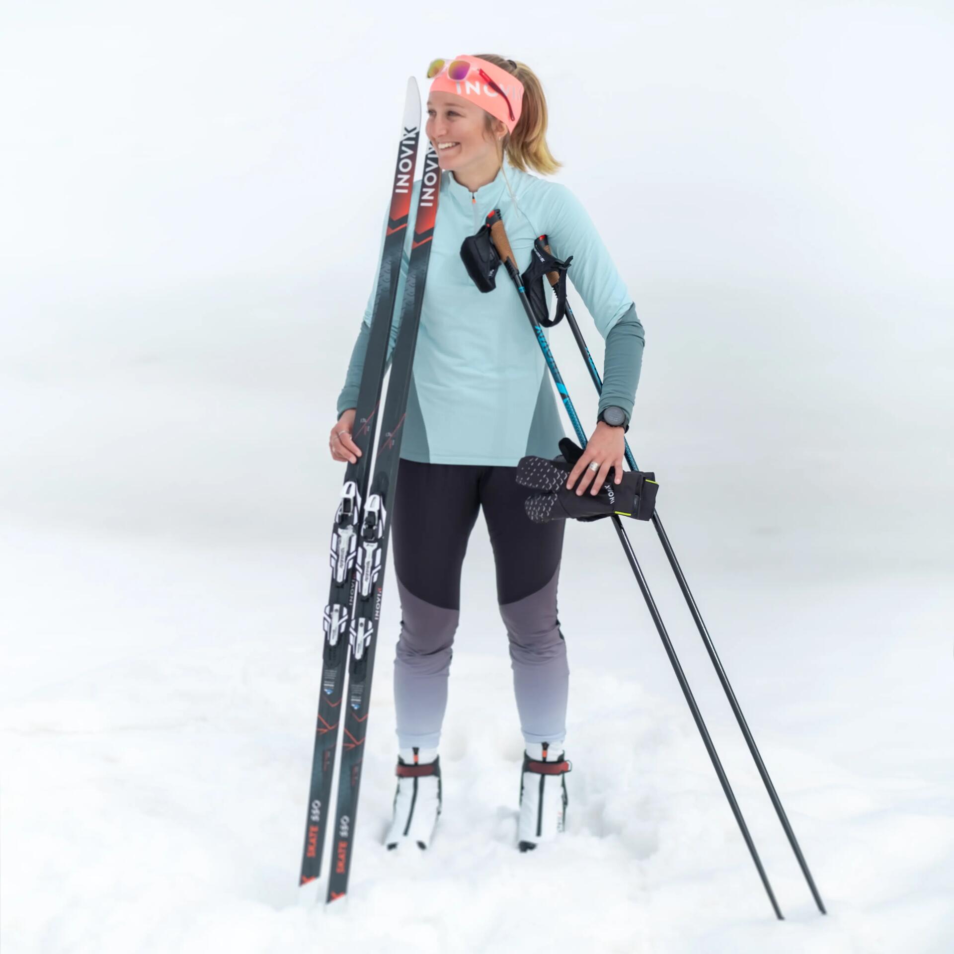 ski de fond skating niveau débutant