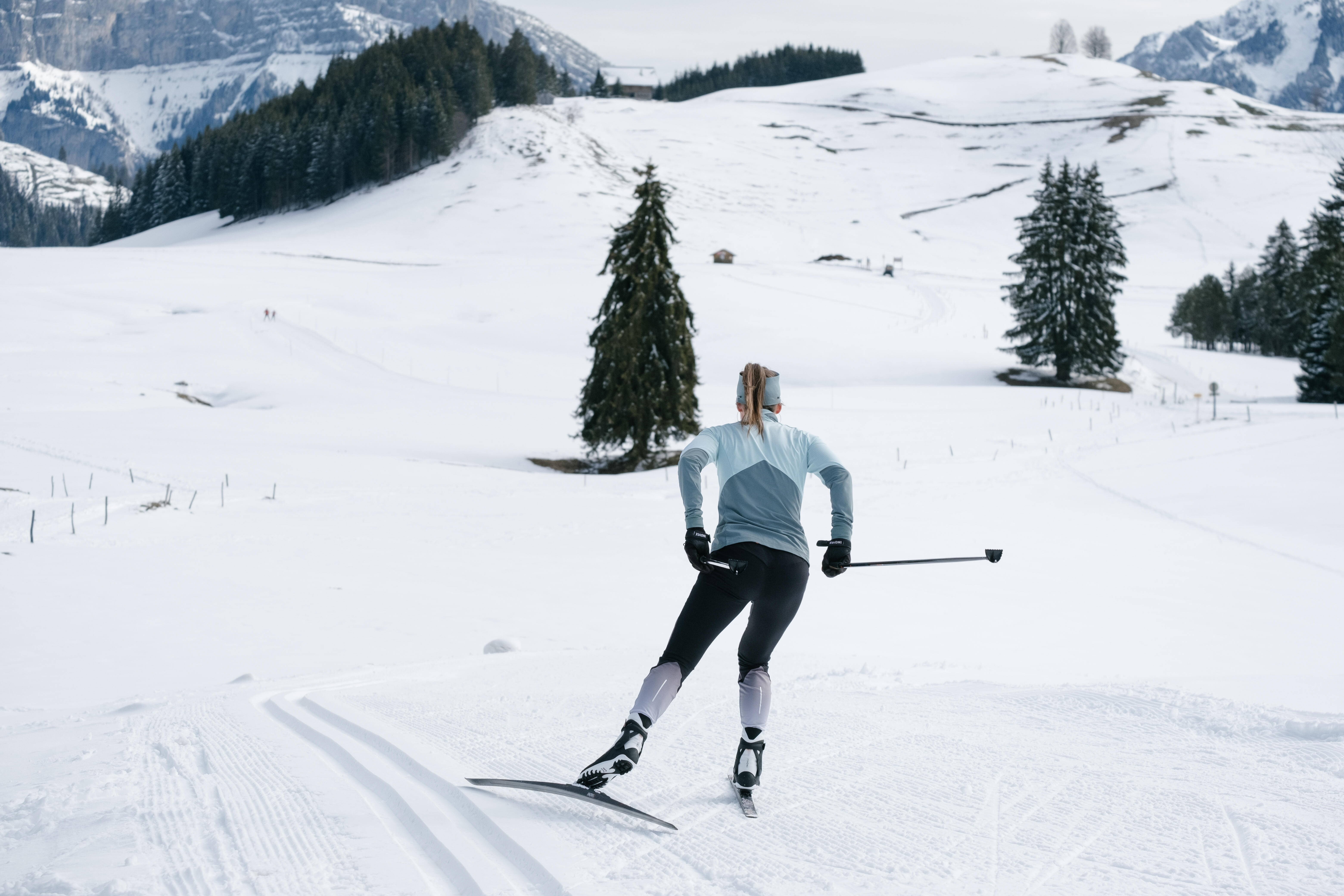 Skis de fond de patin - XCS 550 medium camber - INOVIK