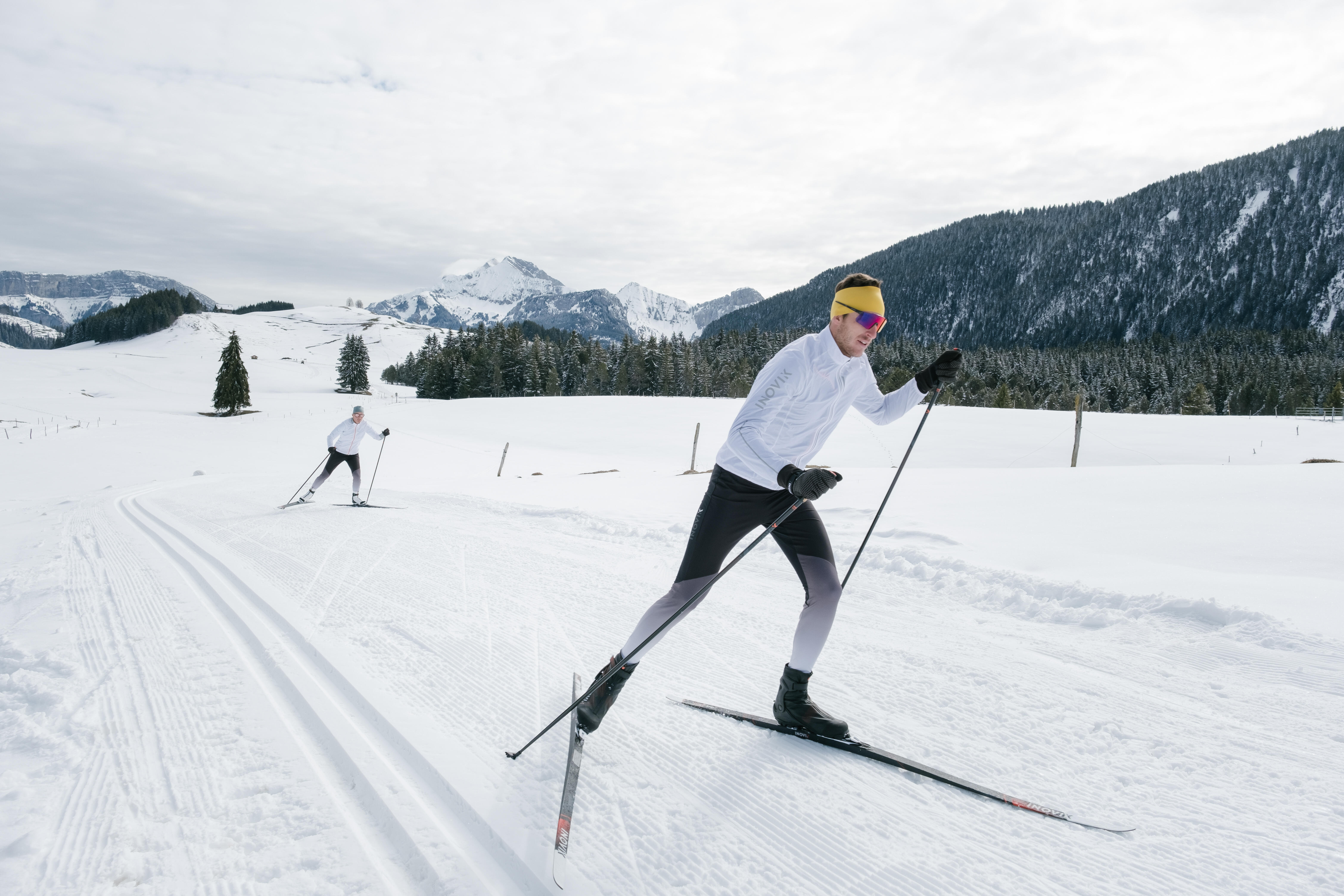 Leggings Et Collants Homme | Inovik Collant ski de fond noir - XC S collant  500 - HOMME Noir — Dufur